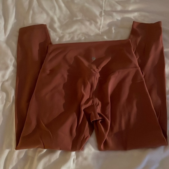 Lululemon pink high rise align leggings - Picture 1 of 2